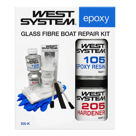 West System 105-K Glass Fibre Boat Repair Kit