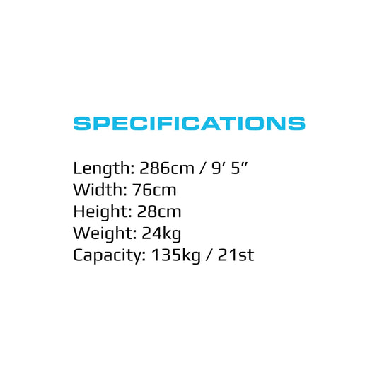 Riber Photon Sit On Top Kayak Blue With Railblaza