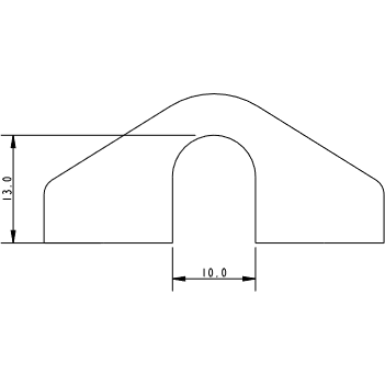 Allen PVC Open Fairlead 9mm A.0282