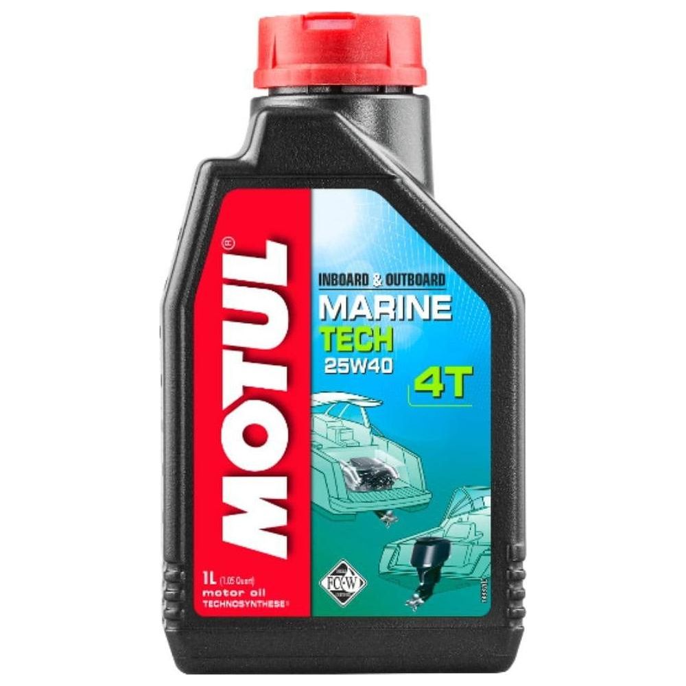 Motul Motor Oil Inboard Outboard Marine Tech 25W40 4 Stroke Oil