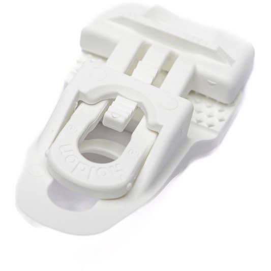 AG Midi Holdon Fabric Clip 4-Pack White Instant Eyelet