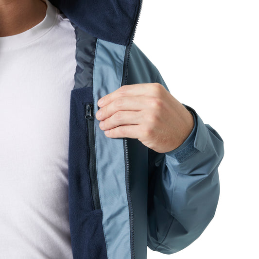 Helly Hansen Crew Midlayer Jacket Washed Navy