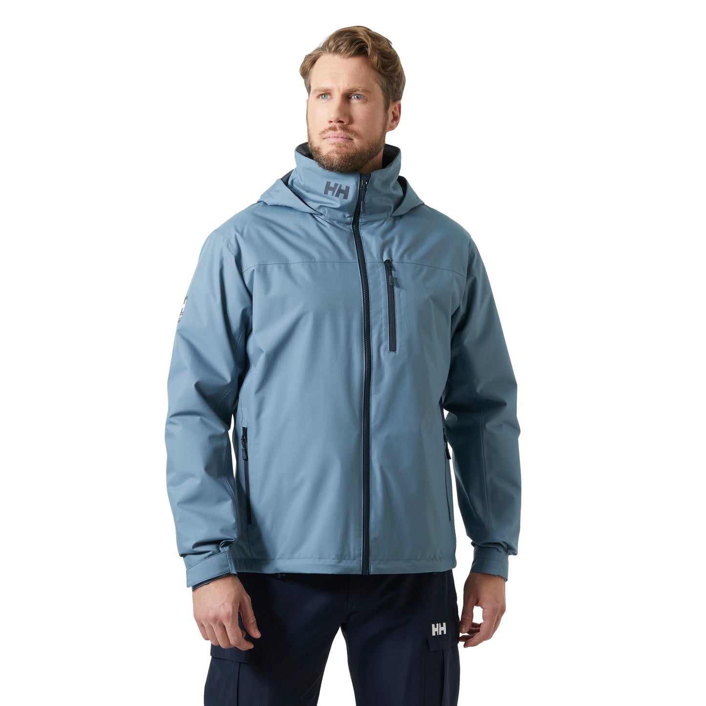 Helly Hansen Crew Midlayer Jacket Washed Navy