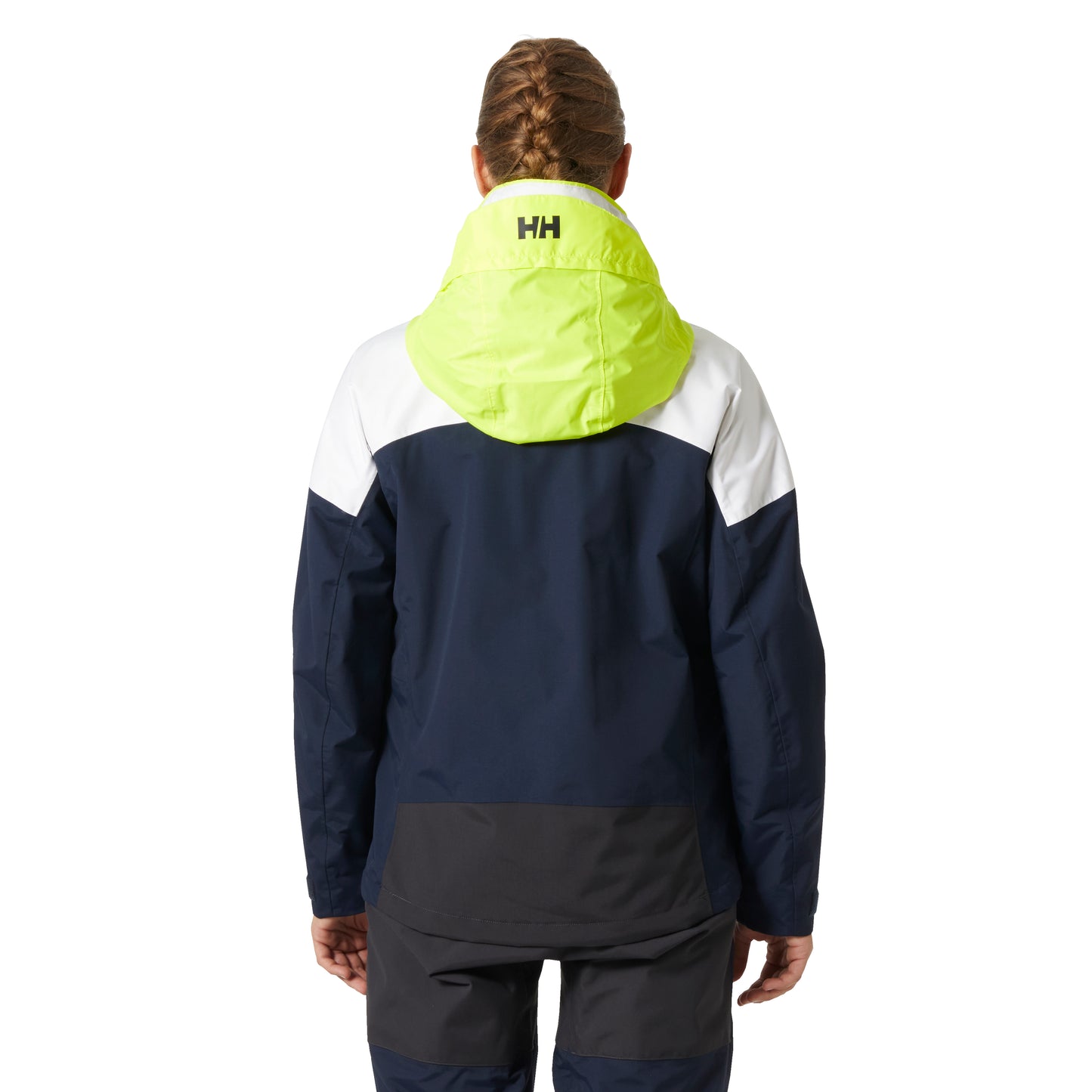 Helly Hansen Women's Pier 4.0 Navy White Jacket Large