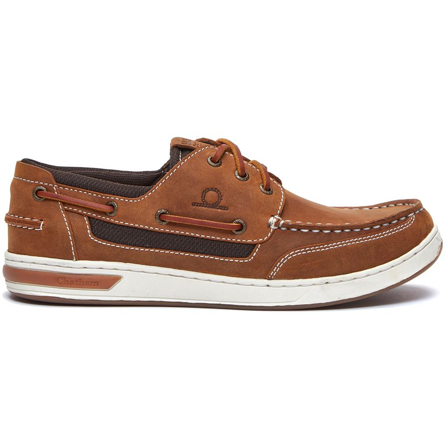 Chatham Buton G2 Deck Shoes Walnut