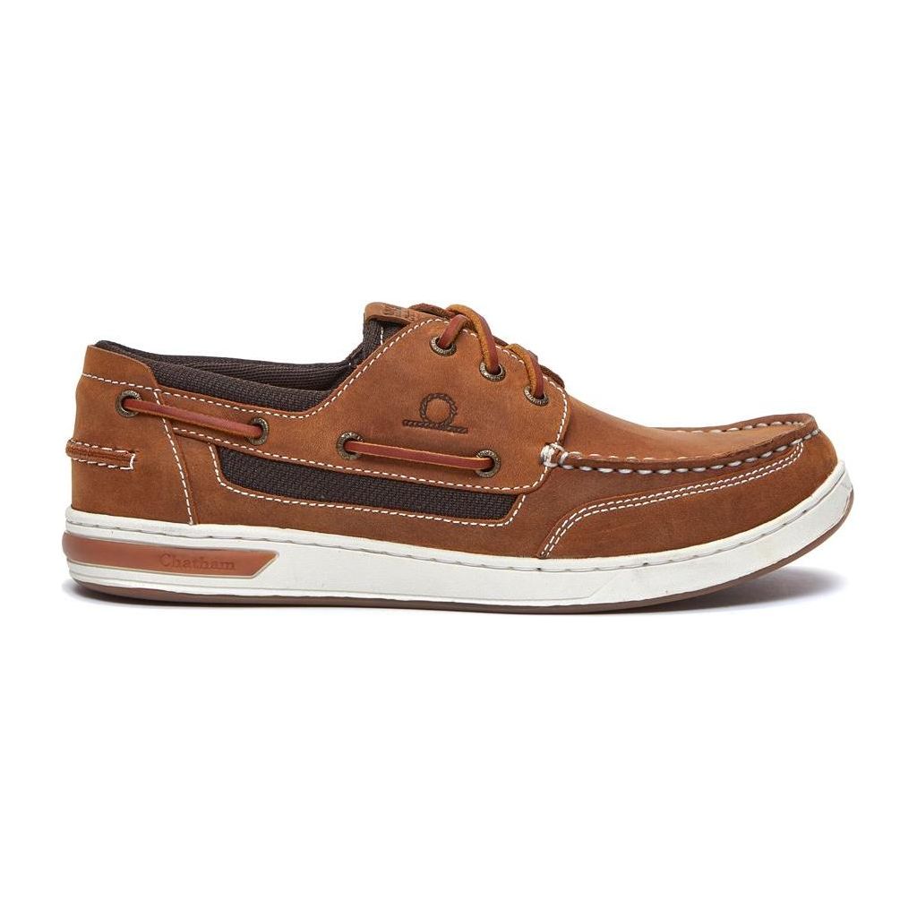 Chatham Buton G2 Deck Shoes Walnut