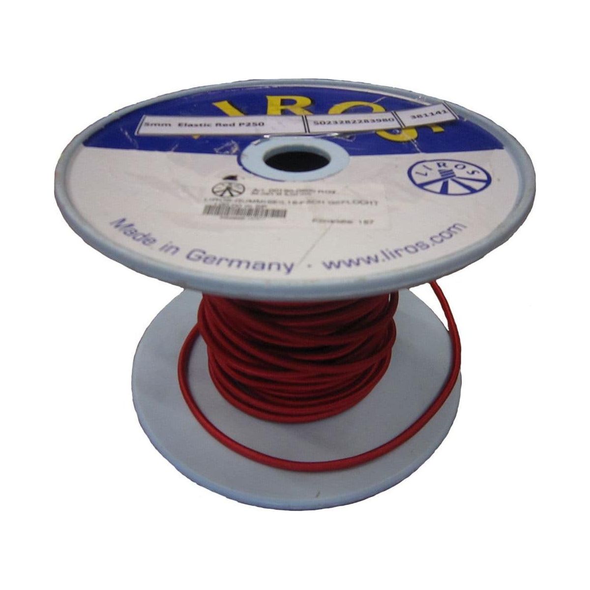 5mm Shockcord Red Liros