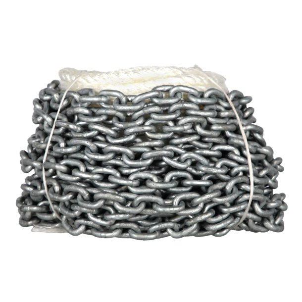 Mooring kit - 8mm 18m chain spliced to 14mm 30m Nylon rope.