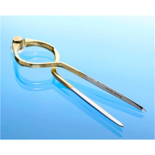 8 "Single Handed Navigation Dividers Solid Brass with Stainless Tips