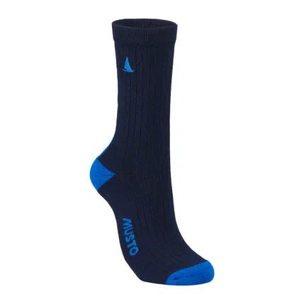 Musto Marina 2 Pack Sock Navy