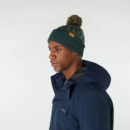 Musto Bobble Hat With Knitted Logo