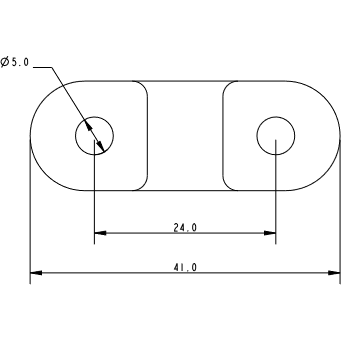 Allen PVC Open Fairlead 9mm A.0282