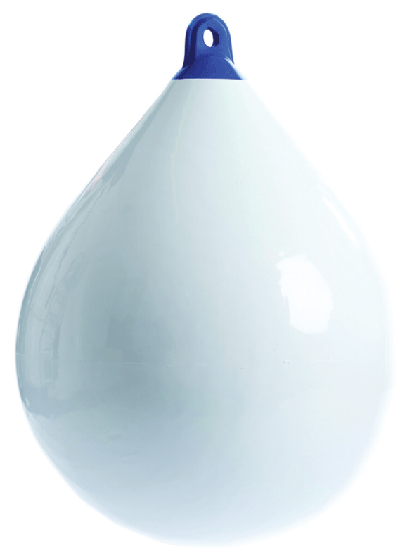 Seago Majoni Chubby Fender Solid Head Buoy White Blue 45cm
