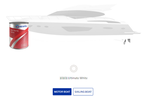 Hempel Hard Racing White Antifoul 2.5L T CEL Aluminium Boats