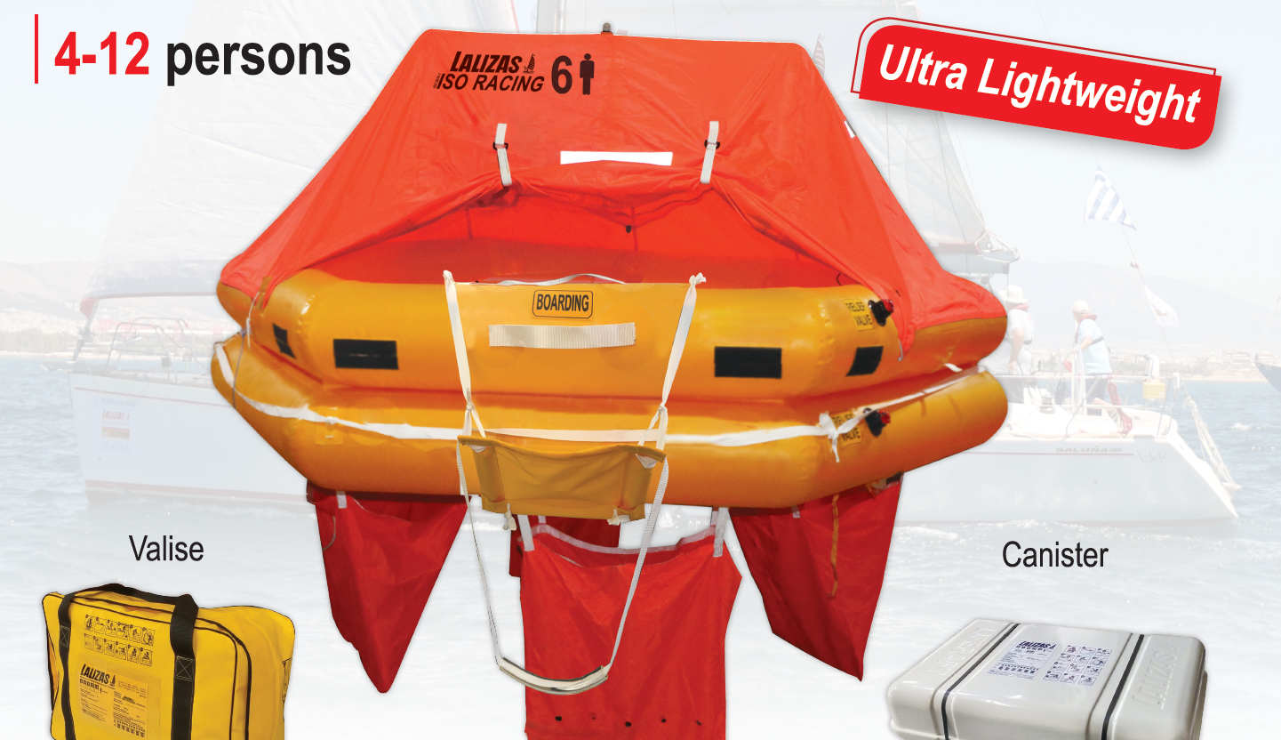 Lalizas ISO Racing Liferafts Ultra Lightweight