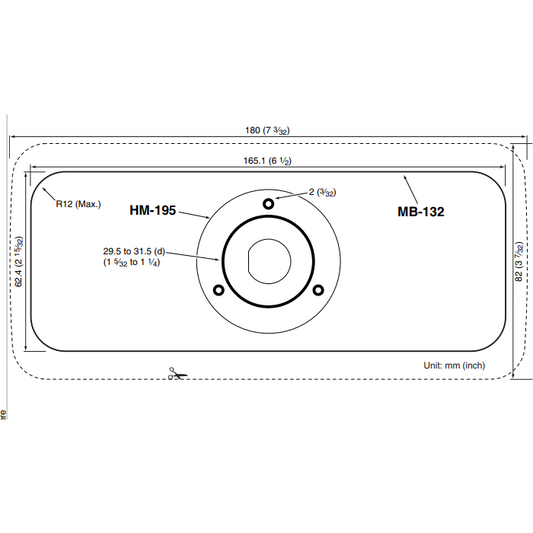 Icom Marine VHF/DSC Fixed Radio Transceiver M423GE.044
