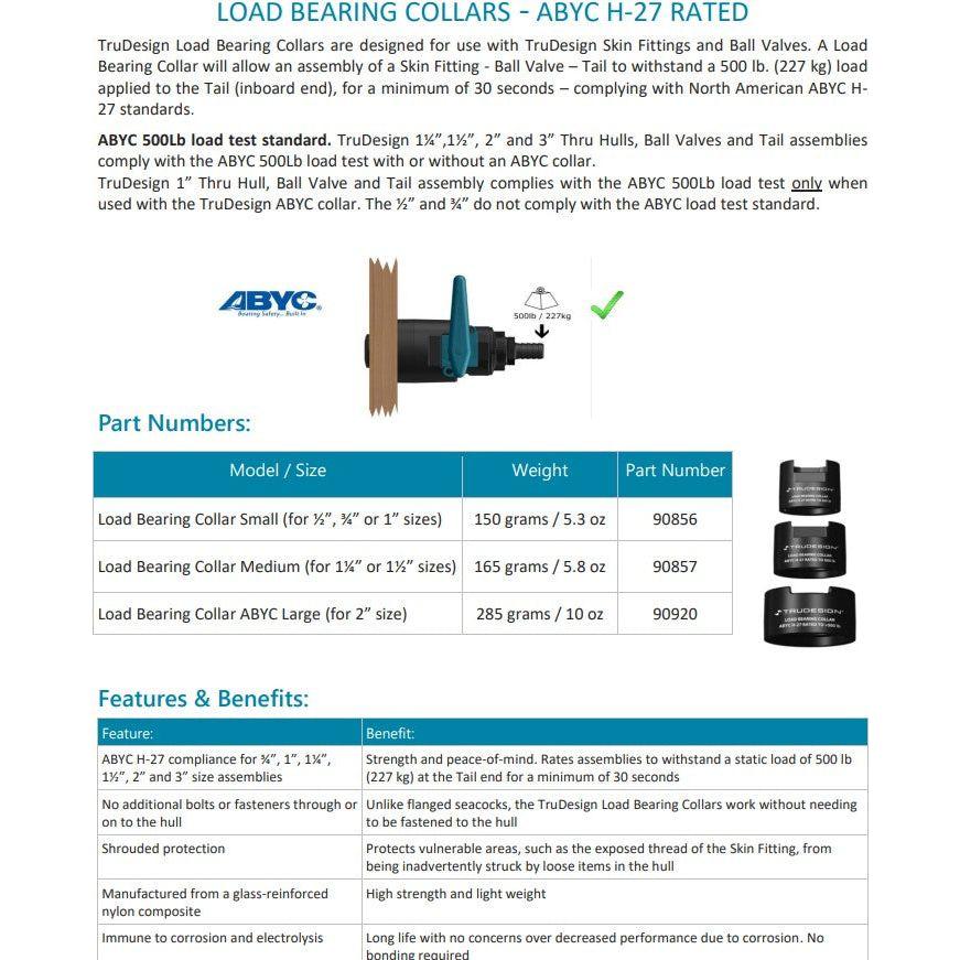 Trudesign Medium Load Collar 11/4" - 11/2"