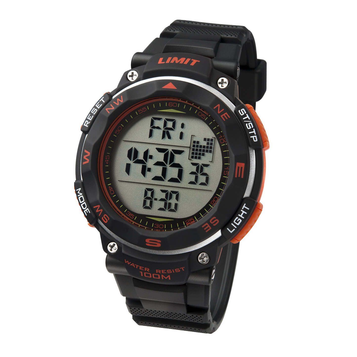 Limit ProXR Countdown Watch Black/Orange Nauticalia