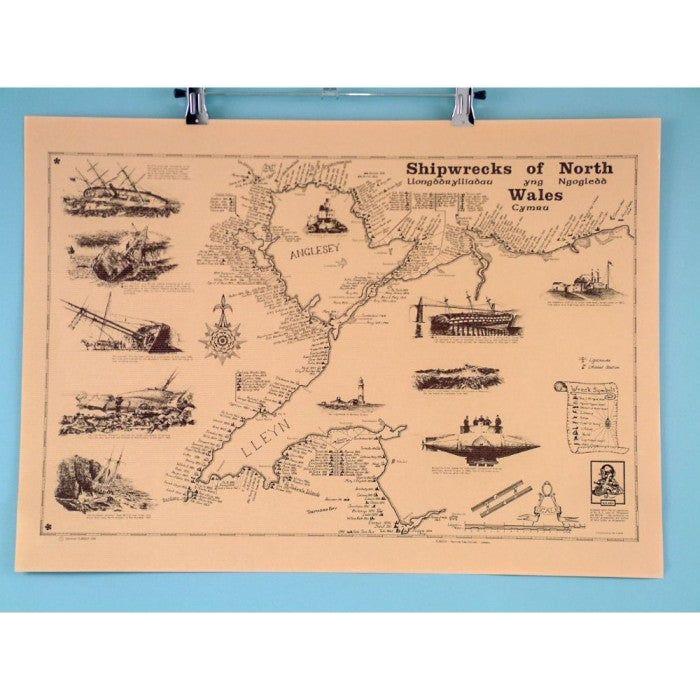 Wales Planaship Poster Shipwrecks