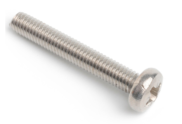 M4 x 80mm Pozi Head Machine Screw Stainless Steel Bolt A4