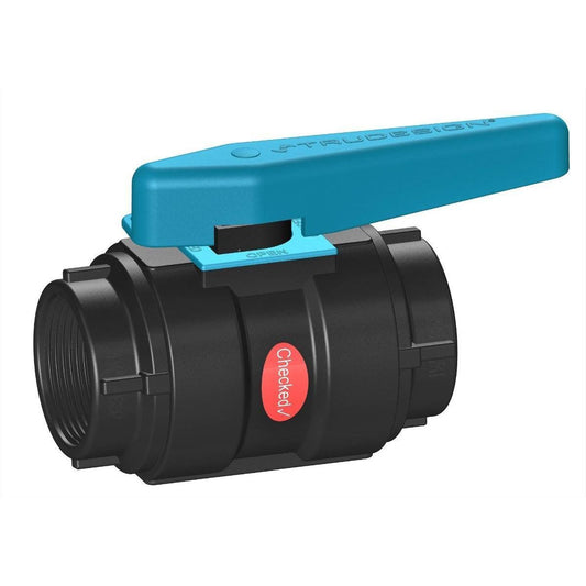 Trudesign Ball Valve 1 1/2" Black