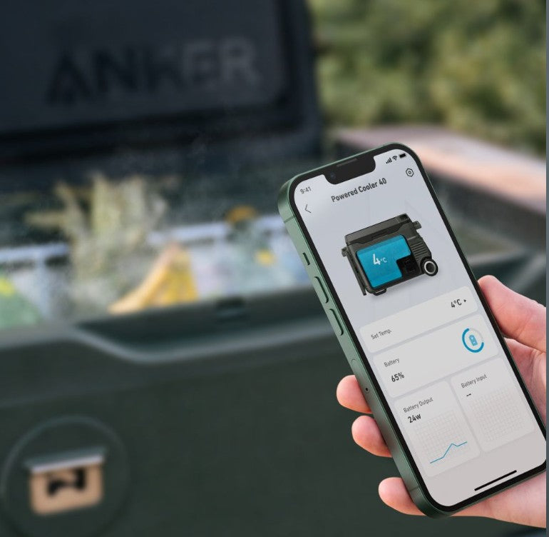 Anker EverFrost 30 Cooler - 33L 40hr Solar Mains USB A C
