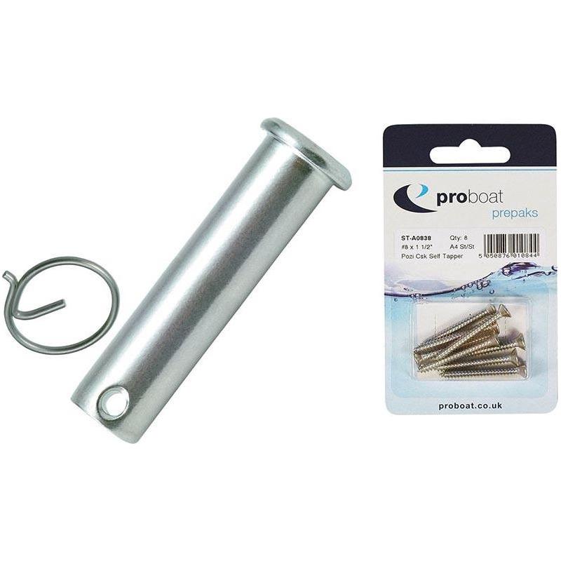 Proboat Clevis Pin & Split Ring 5mm x 18mm