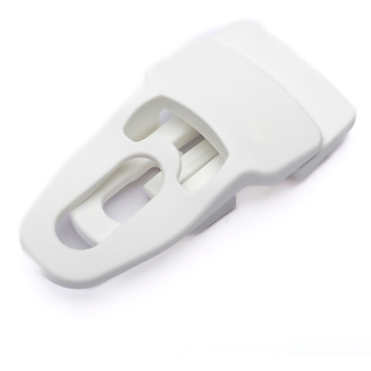 AG Midi Holdon Fabric Clip 4-Pack White Instant Eyelet