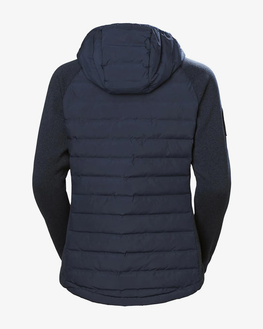 Helly Hansen Women's Arctic Ocean Hybrid Ins Hooded Jacket Navy Blue