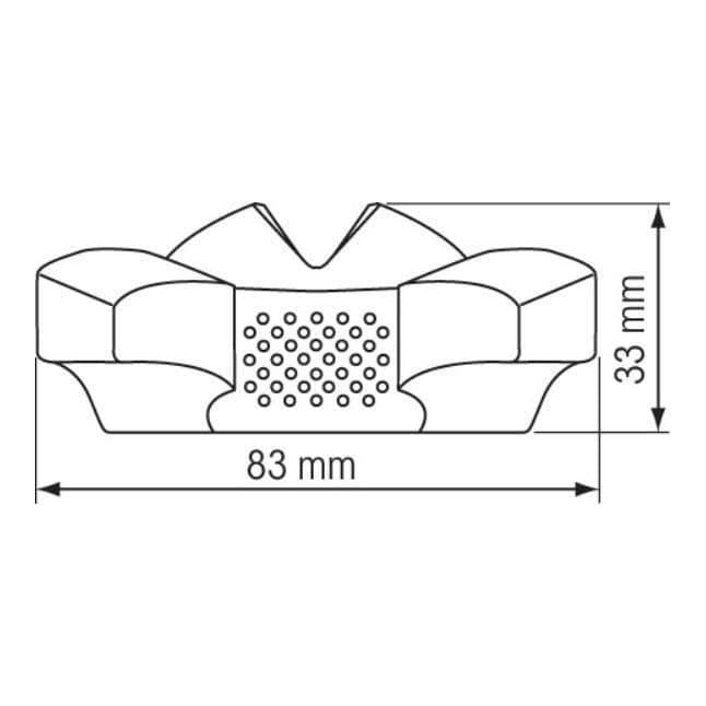 Iris 50 Handbearing Compass Plastimo Yellow B GRADE