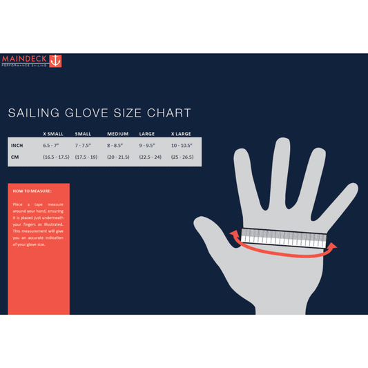 Maindeck Extreme Waterproof Glove Breathable