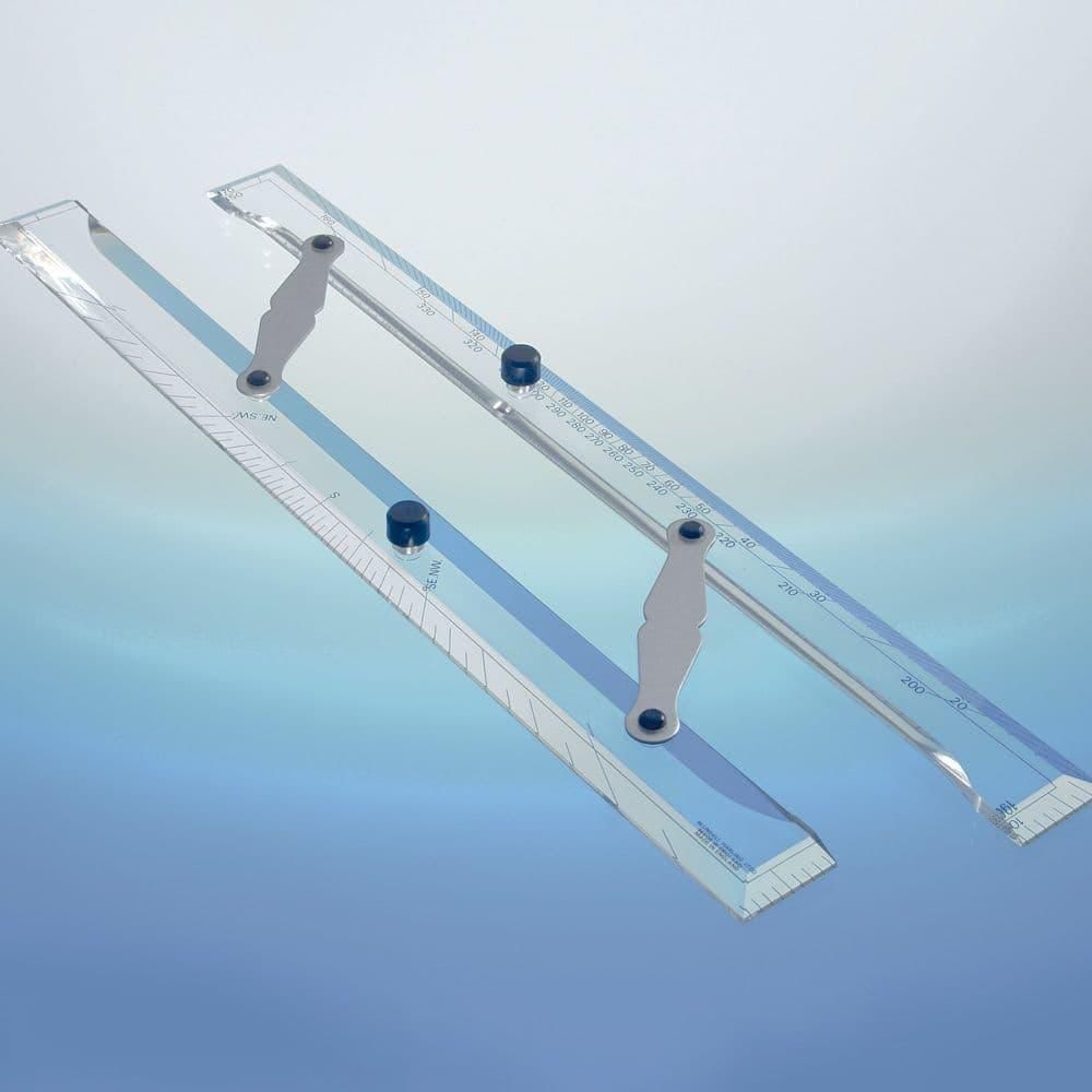 Middy Parallel Rule 400mm for Students/Classroom