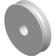 Allen Alloy Sheave 38mm x 8mm AL-0083