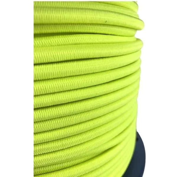 Kingfisher 6mm Elastic Shock Cord - Neon Yellow
