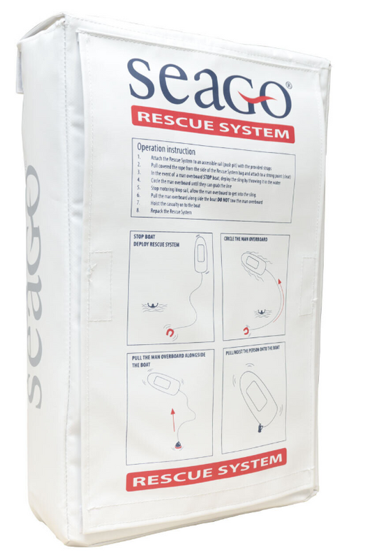 Seago Rescue System Man Overboard Sling with White Cover