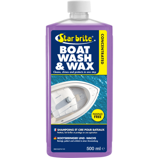 Starbrite Boat Wash and Wax 500ml
