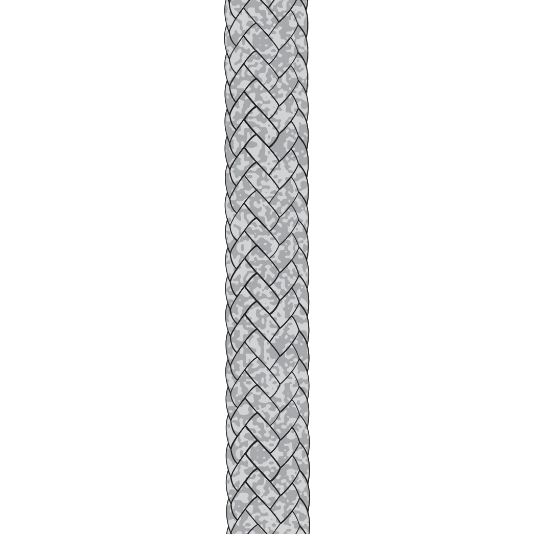 Kingfisher Evolution Breeze Polypropylene Rope Silver 4mm