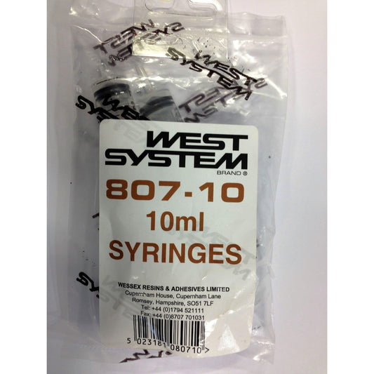 West System 807-10 10ml Syringes Mixing Epoxy Resins
