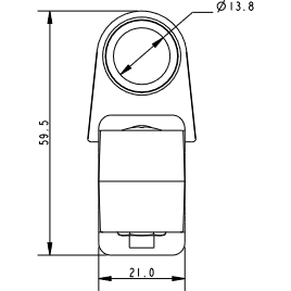 Allen Stanchion Blocks and Fairleads for Reefing Lines