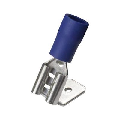 Holt Q737 crimp piggyback terminal provides safe and secure electrical connection for both marine and automotive purposes.