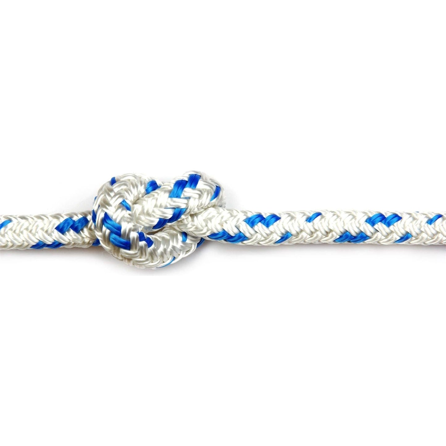 Kingfisher Braid on Braid Polyester Rope Blue Fleck 14mm