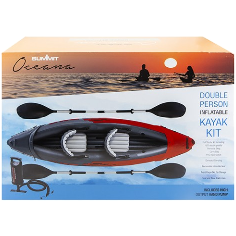 Summit Oceana 2 Person Kayak Red