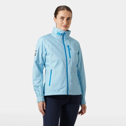 Helly Hansen Women's Crew Hooded Pile Jacket Light Cyan