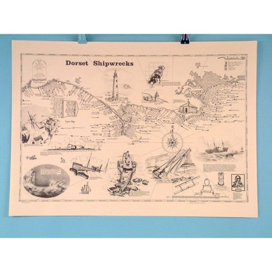Dorset Planaship Poster Shipwrecks