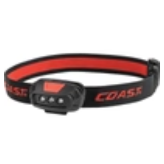 Coast FL14 Head Torch Black/red