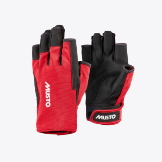 Musto ESS Sailing Short Finger Glove 2.0 Red
