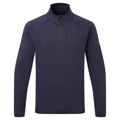 Gill Knit Fleece 1/4 Zip Top Navy