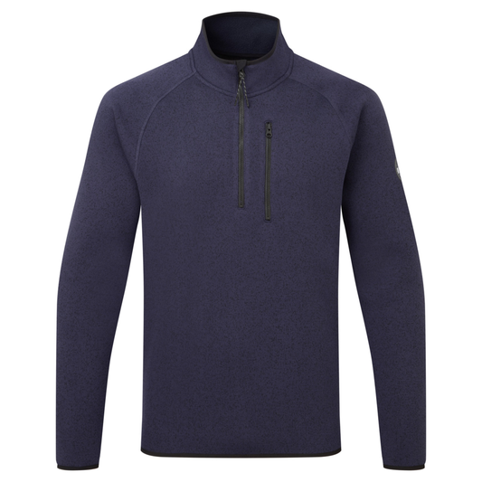 Gill Knit Fleece 1/4 Zip Top Navy