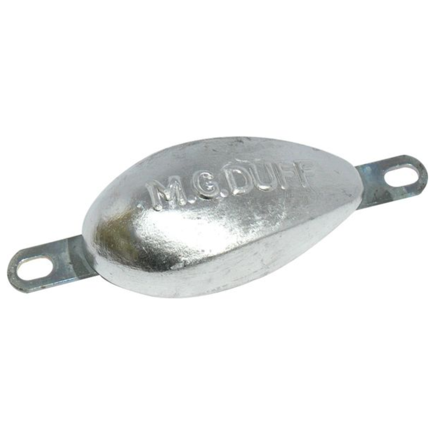 MG Duff AD77 Pear Shaped Aluminium Hull Anode (Salt / Brackish, 1.0kg)