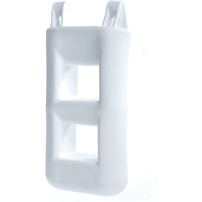 2 Step fender Ladder White